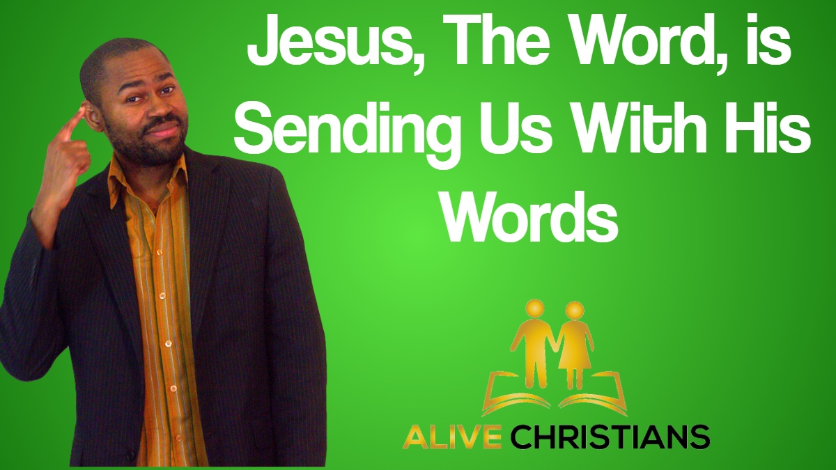 Jesus Is Sending Us With His Words