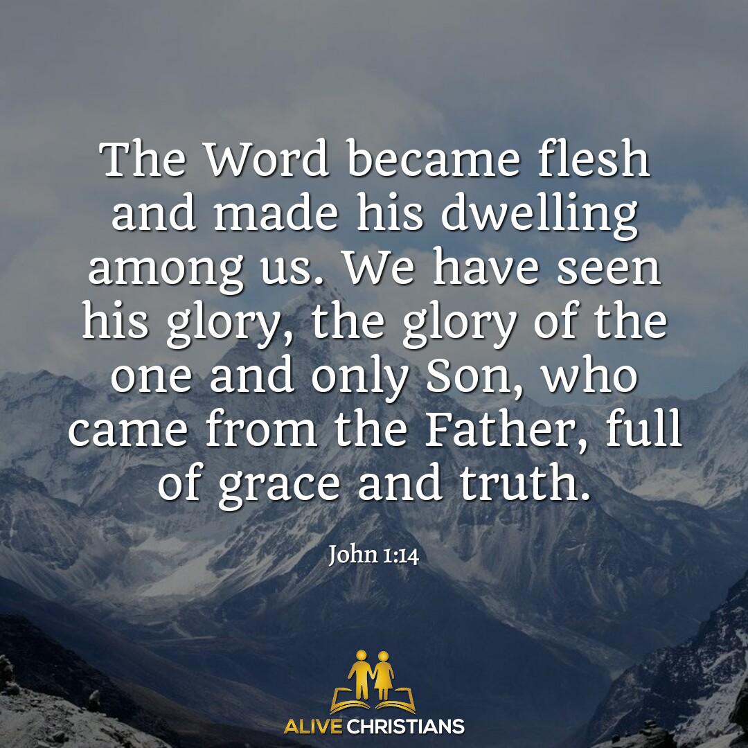 Word became flesh